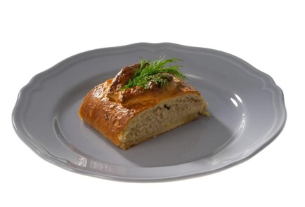 Фото шага рецепта Пирог с курицей и луком 151565 шаг 14  