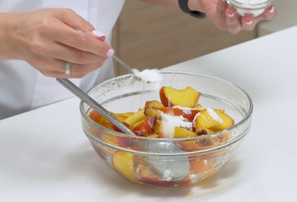 Фото шага рецепта Пирог с нектаринами 151134 шаг 14  