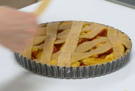 Фото шага рецепта Пирог с нектаринами 151134 шаг 18  