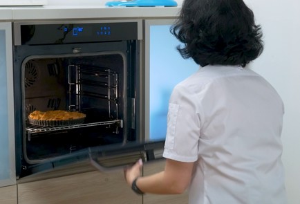 Фото шага рецепта Пирог с нектаринами 151134 шаг 20  