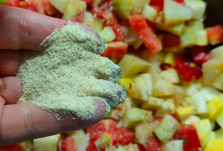 Фото шага рецепта Пирог с овощами на слоеном тесте 190377 шаг 10  