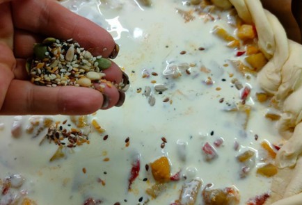 Фото шага рецепта Пирог с овощами на слоеном тесте 190377 шаг 20  