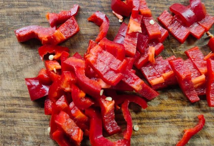 Фото шага рецепта Пирог с овощами на слоеном тесте 190377 шаг 6  