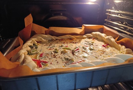 Фото шага рецепта Пирог из слоеного теста 190579 шаг 20  