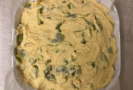 Фото шага рецепта Пирог с персиками и грушами 186581 шаг 11  