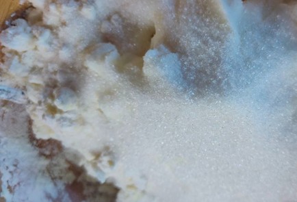 Фото шага рецепта Пирог с персиками на творожном тесте 189946 шаг 4  