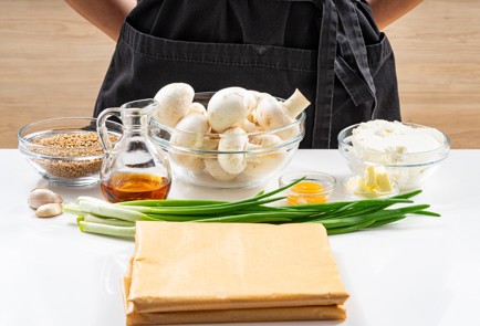 Фото шага рецепта Пирог с полбой и грибами 43012 шаг 1  