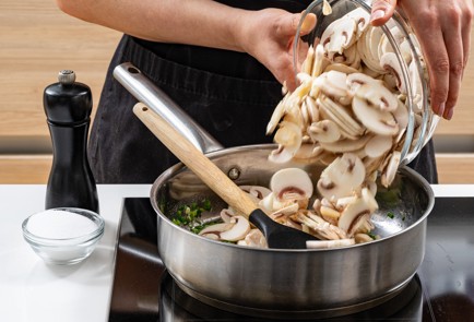 Фото шага рецепта Пирог с полбой и грибами 43012 шаг 5  