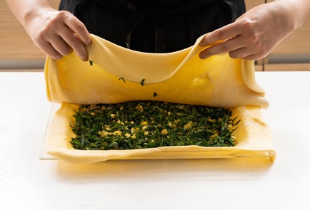 Фото шага рецепта Пирог с тархуном 139143 шаг 6  