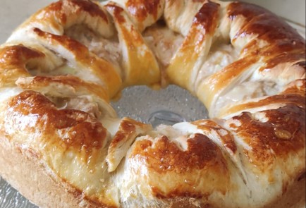 Фото шага рецепта Пирог с тунцом и сыром 173387 шаг 15  