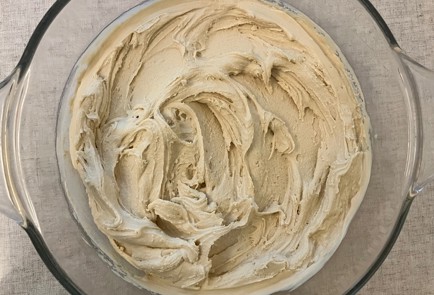 Фото шага рецепта Пирог с творогом и нектаринами 189996 шаг 6  