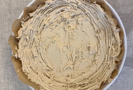 Фото шага рецепта Пирог с творогом и нектаринами 189996 шаг 8  