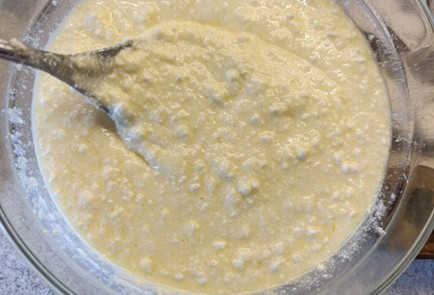 Фото шага рецепта Пирог с творогом и шпинатом 190870 шаг 5  