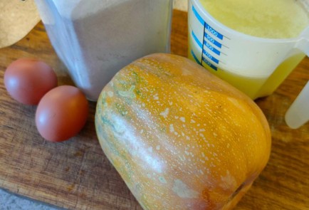 Фото шага рецепта Пирог с тыквой 190399 шаг 1  