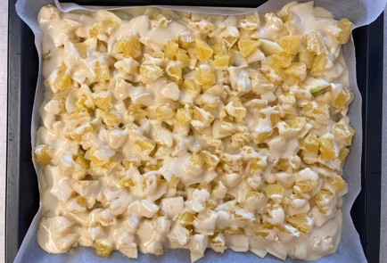 Фото шага рецепта Пирог с яблоками и апельсинами 175913 шаг 10  