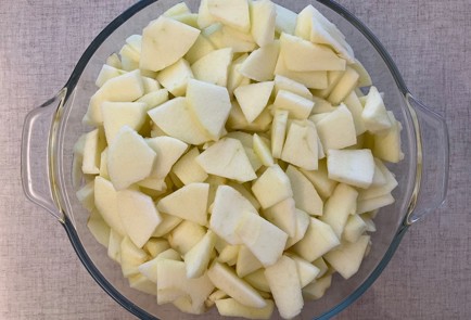 Фото шага рецепта Пирог с яблоками и апельсинами 175913 шаг 8  