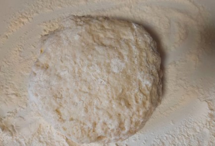 Фото шага рецепта Пирог с яблоками и корицей на постном тесте 188925 шаг 10  