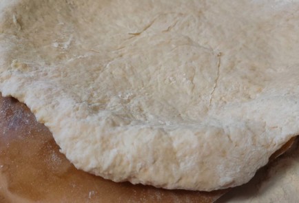 Фото шага рецепта Пирог с яблоками и корицей на постном тесте 188925 шаг 12  