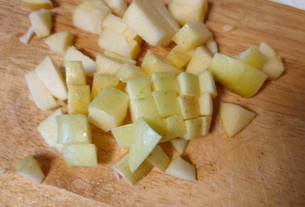 Фото шага рецепта Пирог с яблоками и корицей на постном тесте 188925 шаг 13  