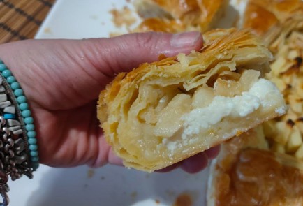 Фото шага рецепта Пирог с яблоками и рикоттой 191481 шаг 15  