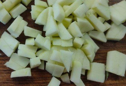 Фото шага рецепта Пирог с яблоками и рикоттой 191481 шаг 3  