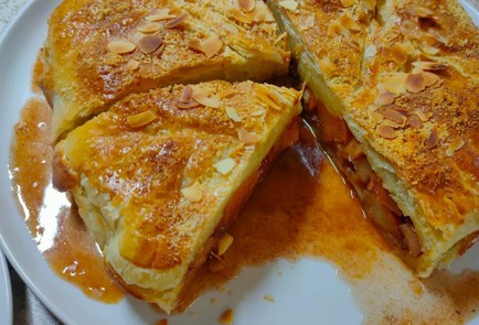 Фото шага рецепта Пирог с яблоками и тыквой 191192 шаг 19  