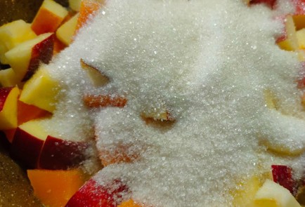 Фото шага рецепта Пирог с яблоками и тыквой 191192 шаг 7  