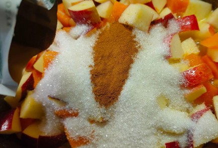 Фото шага рецепта Пирог с яблоками и тыквой 191192 шаг 9  