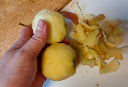 Фото шага рецепта Пирог с заварным кремом и яблоками 188957 шаг 11  