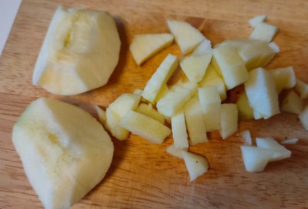 Фото шага рецепта Пирог с заварным кремом и яблоками 188957 шаг 12  