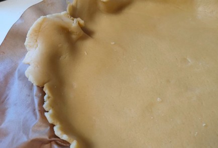 Фото шага рецепта Пирог с заварным кремом и яблоками 188957 шаг 28  