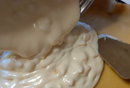 Фото шага рецепта Пирог с заварным кремом и яблоками 188957 шаг 29  