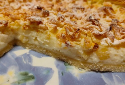 Фото шага рецепта Пирог с заварным кремом и яблоками 188957 шаг 37  