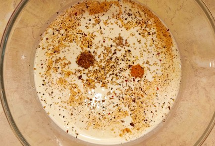 Фото шага рецепта Пирог со сладким перцем и сосисками 186998 шаг 11  