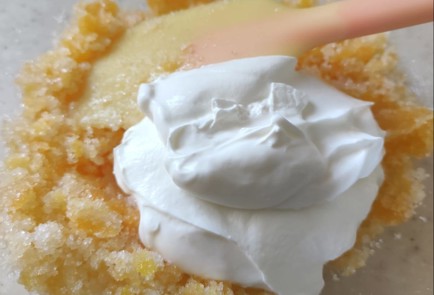 Фото шага рецепта Пирог Зебра с шоколадом 163304 шаг 3  