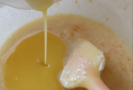 Фото шага рецепта Пирог Зебра с шоколадом 163304 шаг 4  