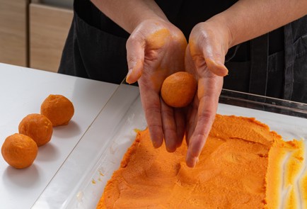 Фото шага рецепта Пирожные из тыквы 174866 шаг 8  