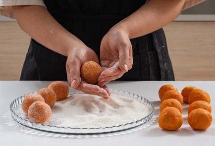 Фото шага рецепта Пирожные из тыквы 174866 шаг 9  