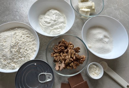 Фото шага рецепта Пирожные Муравейник 174359 шаг 1