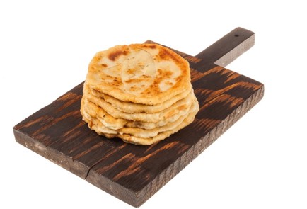 Фото шага рецепта Лепешка плацинда с творогом 114374 шаг 11  