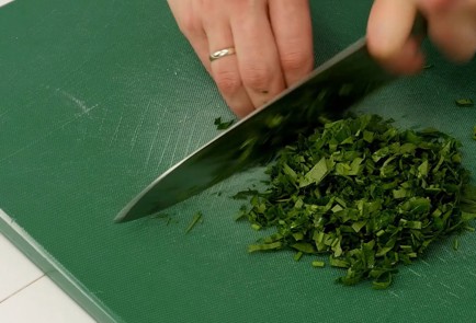 Фото шага рецепта Лепешка плацинда с творогом 114374 шаг 4  