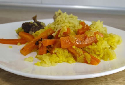 Фото шага рецепта Плов из утки в мультиварке 152226 шаг 11  