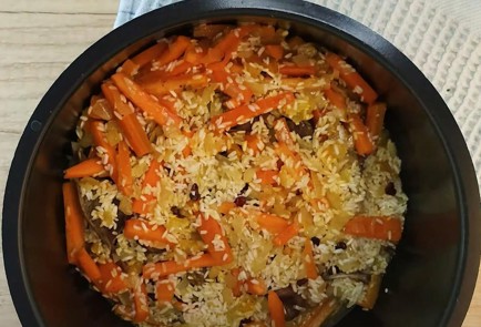 Фото шага рецепта Плов из утки в мультиварке 152226 шаг 8  