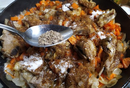 Фото шага рецепта Плов с бараниной 187630 шаг 10