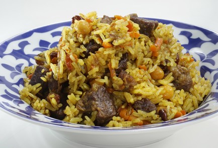 Фото шага рецепта Плов с говядиной в мультиварке 173377 шаг 10  