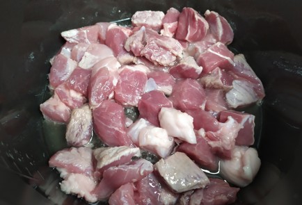 Фото шага рецепта Плов в мультиварке 188935 шаг 4  