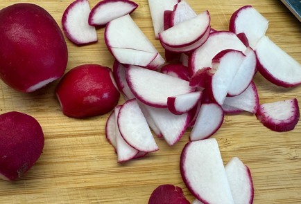 Фото шага рецепта Поке с тунцом овощами и яйцом 189768 шаг 5  