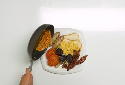 Фото шага рецепта Полный английский завтрак 20740 шаг 8  