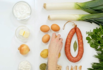 Фото шага рецепта Польский белый борщ 46977 шаг 1  