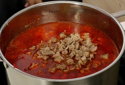 Фото шага рецепта Полтавский борщ 126161 шаг 9  